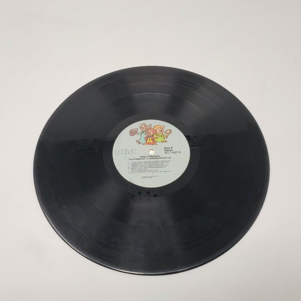 RARE 1981 The Chipmunks URBAN CHIPMUNK RCA Records 12" LP Vinyl Record VTG 80s - Picture 9 of 10